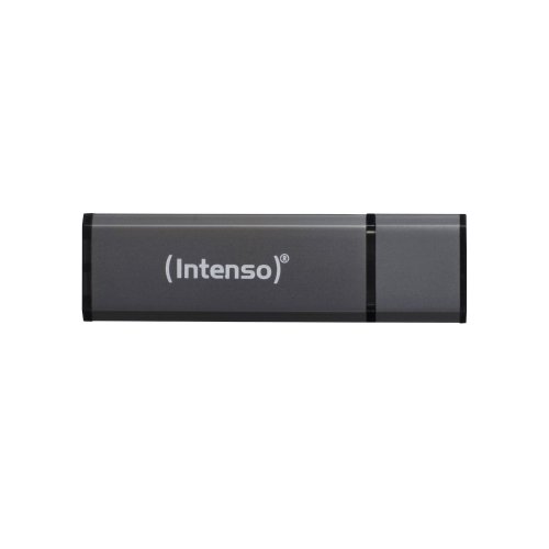 INTENSO USB-DRIVE 2.0 ALU LINE 64GB ΑΝΘΡΑΚΙ 3521491-0