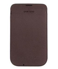 Samsung Leather Case for Note 2 (N7100) Chocolate EFC-1J9LC -0