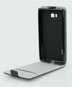 ForCell Slim Flip Flexi θήκη μαύρη για το Samsung i9195 Galaxy S4 mini-0