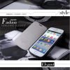 Nillkin Stylish Book Leather Case Black για το Samsung S7560/S7562 Trend(WHITH SCREEN PROTECTIVE FILM) -0