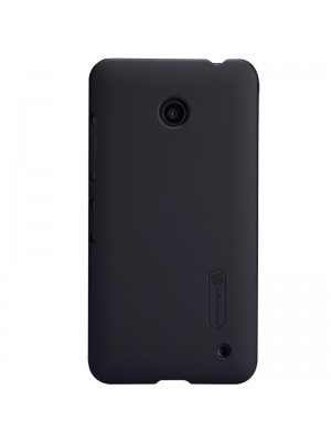 Nillkin Super Frosted Back Cover Μαύρο για το Nokia Lumia 630 (ΜΕ ΠΡΟΣΤΑΣΙΑ ΟΘΟΝΗΣ ΔΩΡΟ)-0