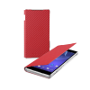 ROXFIT SMA5141CR Sony Original Stand Book Case Carbon Red για το Xperia Z2 -0