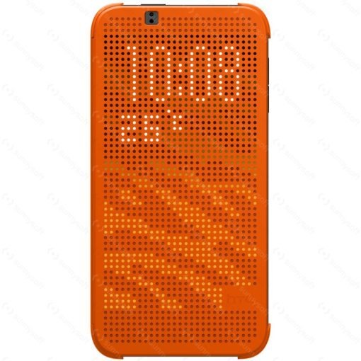 HTC HC M130 Dot Folio Case πορτοκαλί για το Desire 510-0