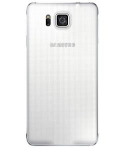 Samsung Back Cover EF-OG850SWEG G850F Galaxy Alpha Λευκό-0