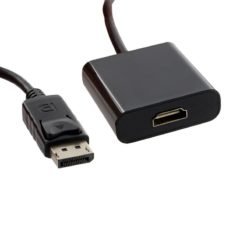 4world 4World Adapter DisplayPort [M] > HDMI [F], cable, black 08722-5908214357031-0