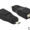 Delock Adapter USB Micro B male > USB 2.0 female OTG 65549-4043619655496-0