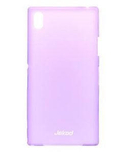 JEKOD TPU Silicone Case Ultrathin 0,3mm Purple ια το Sony D5803 Xperia Z3 compact (ΠΕΡΙΛΑΜΒΑΝΕΙ ΠΡΟΣΤΑΣΙΑ ΟΘΟΝΗΣ)-0