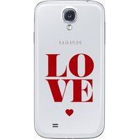 Samsung Flip Case Για το Galaxy S IV (i9500) White Love EF-FI950BWE LOVE-0