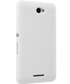 Nillkin Super Frosted Cover WHITE για το Sony E2105 Xperia E4 (ΠΕΡΙΛΑΜΒΑΝΕΙ ΠΡΟΣΤΑΣΙΑ ΟΘΟΝΗΣ)-0