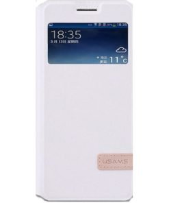 USAMS Muge S-View Case White για το Samsung Galaxy E7-0