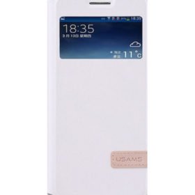USAMS Muge S-View Case White για το Samsung Galaxy E7-0