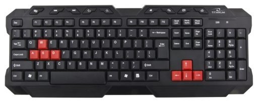 Esperanza MULTIMEDIA KEYBOARD FOR GAME PLAYERS TK105,Part no: UKESPRGP001-0