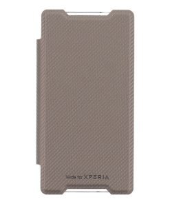 ROXFIT Sony Original Book Case Silver για το Xperia Z5 Compact SMA5159S-0