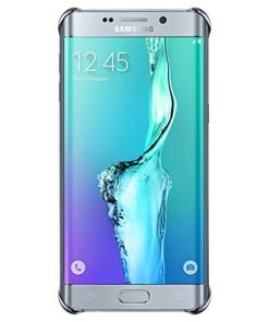 Samsung Faceplate EF-QG928CSEG G928 Galaxy S6 edge+ Διάφανο-Ασημί -0