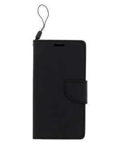 FORCELL Fancy Diary Book Case Black για το Lenovo A5000-0
