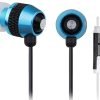 Gembird Earphones Με μικρόφωνο και πλήκτρο ελέγχου έντασης 3,5mm jack (blue) MHS-EP-002-0