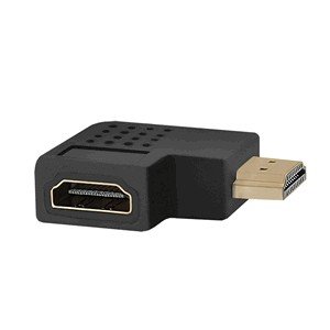 QOLTEC Adapter HDMI A male to HDMI A female angle Product code: 50529-0