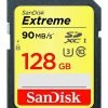 SanDisk Extreme SDXC 128GB 90MB/s UHS-I Class 10 U3 SDSDXNF-128G-GNCIN-0