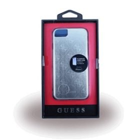 Guess 4G Metallic silver GUHCP7MESI Hard Cover για το Apple iPhone 7-0