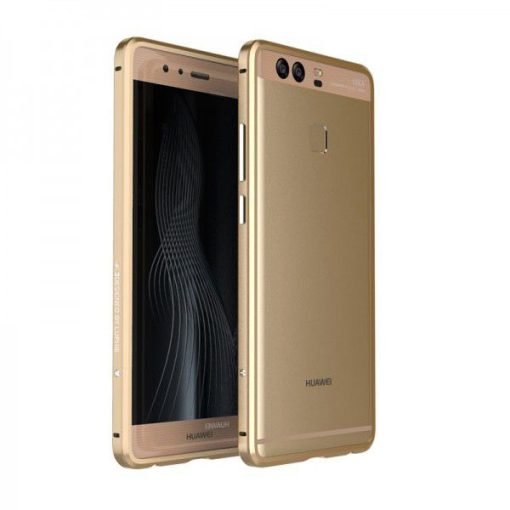 LUPHIE ALUMINIUM BUMPER GOLD για το HUAWEI P9 LITE-0