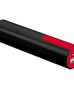 PLATINET POWER BANK 2000MAH BLACK/RED+microUSB CABLE PMPB20BR-0