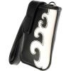 KRUSELL Leather Case Wave Pouch (Black/White) 95196-0