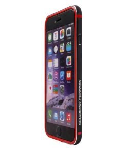 CG MOBILE FERRARI Racing Bumper Case για το iPhone 6/6S (FEBPMP6BK) Red/Black-0