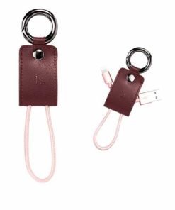 HOCO Keychain USB to Lightning Cable (6957531027591) Red-0