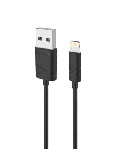 USAMS Data Cable USB - Lightning U-Gee BLACK (EU Blister) US-SJ038-0