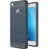 OEM Carbon Case για το Huawei P9 Lite - Σκούρο Μπλε-0