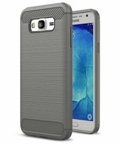 OEM Carbon Case για το Samsung Galaxy J7 (2016) / J710 - Γκρι-0