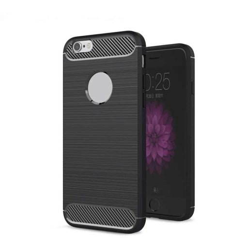 OEM Carbon Case για το iPhone 6/6s - Μαύρο-0