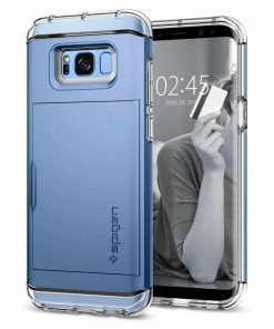 Spigen Case Crystal Wallet για το Galaxy S8 G950 Blue Coral 565CS21088-0