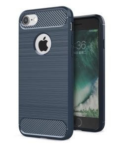 OEM Carbon Case για το iPhone 7 - Σκούρο Μπλε-0