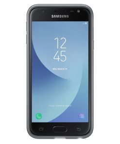 SAMSUNG Jelly Cover Galaxy J3 (2017) Black - EF-AJ330TBEGWW -0