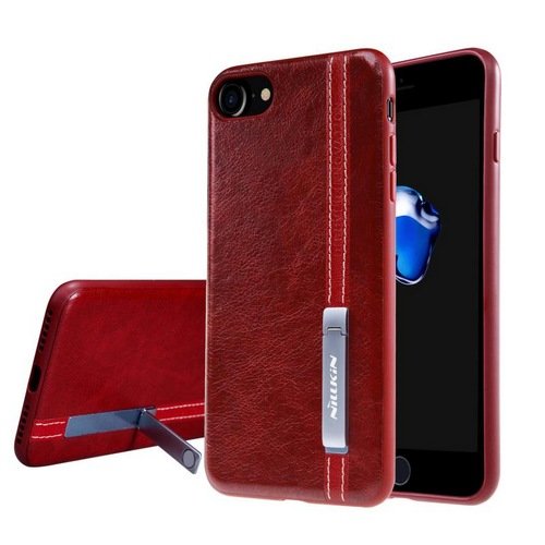 Nillkin Phenom Series Leather Cover Case για το Apple iPhone 7/8 (Κόκκινο)-0