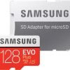 Samsung microSDXC 128GB EVO Plus Class 10 with Adapter (EU Blister) MB-MC128GA/EU-0