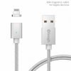Elough E04 Magnetic Data Cable Lightning 1m Silver-0