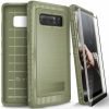 ZIZO Dynite Case by CLICK CASE for Samsung Galaxy Note 8 -Military Grade Drop Tested, Featuring Anti-Slip Grip and Full 9H Clear Tempered Glass Screen Protector.Camo Green. 1DYN-SAMGN8-CG-0