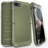 ZIZO Dynite Case (Camo Green) by CLICK CASE for iPhone 8 Plus / 7 Plus - Featuring Anti-Slip Grip and Full Clear 9h Tempered Glass Screen Protector 1DYN-IPH7PLUS-CG-0