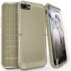 ZIZO Dynite Case (Beige) by CLICK CASE for iPhone 8 Plus / 7 Plus - Featuring Anti-Slip Grip and Full Clear 9h Tempered Glass Screen Protector 1DYN-IPH7PLUS-BE-0