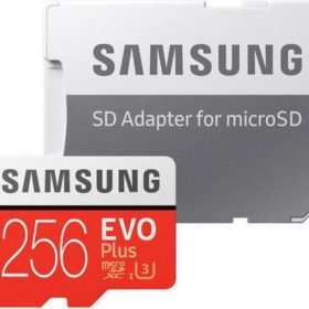 Samsung microSDXC 256GB EVO Plus Class 10 with Adapter (EU Blister) MB-MC256GA/EU-0