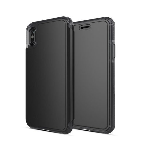 SoSkild Defend Wallet Case Black για το iPhone X - SOSWAL0001-0