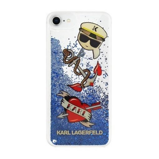 Karl Lagerfeld Liquid Glitter Hard Case για το iPhone 8/7/6/6S - KLHCI8KSG (2)
