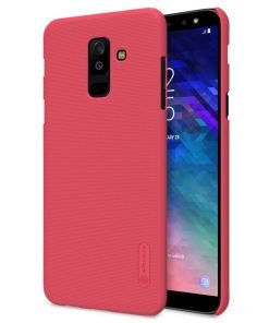 Nillkin Super Frosted Back Cover Red για το Samsung Galaxy A6 Plus 2018 (ΠΕΡΙΛΑΜΒΑΝΕΙ ΜΕΒΡΑΝΗ ΓΙΑ ΤΗΝ ΟΘΟΝΗ)