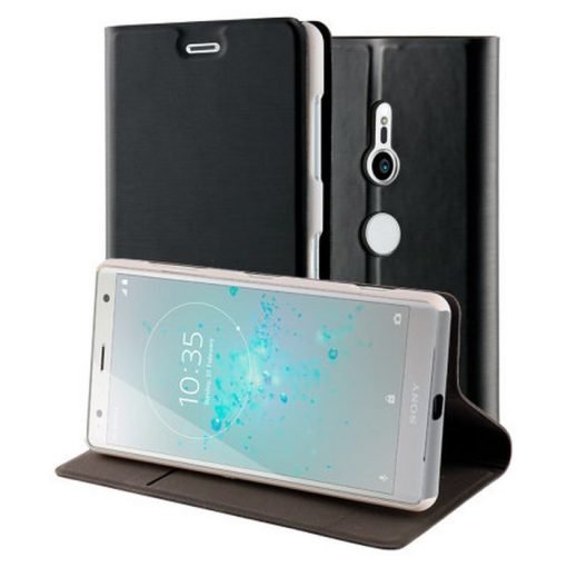 Roxfit Standing Book Case για το Sony Xperia XZ2 Silver - URB5182S