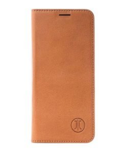 JT Berlin LeatherBook για το iPhone Xs/X Cognac