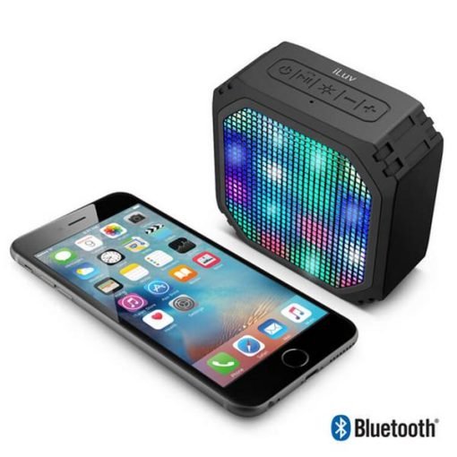 iLuv Portable Bluetooth Speaker Audio Mini Party - Black