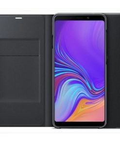 Samsung Galaxy A9 2018 Wallet Cover Black - EF-WA920PBEGWW