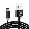 USAMS SJ292 U-Sure Magnetic Data Cable Lightning Black